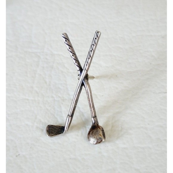 James Avery Other - Rare James Avery Sterling Silver 925 Golf Club Tie Tack Pin Retired